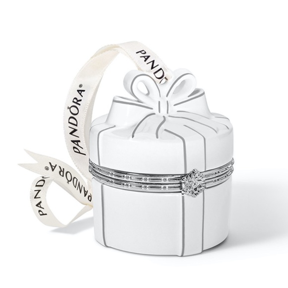 Pandora Jewelry - PANDORA Jared’s Exclusive 2018 Porcelain Holiday Present Ornament